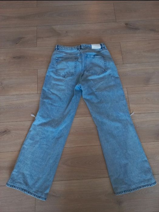 Stradivarius petite 40 L szerokie nogawki