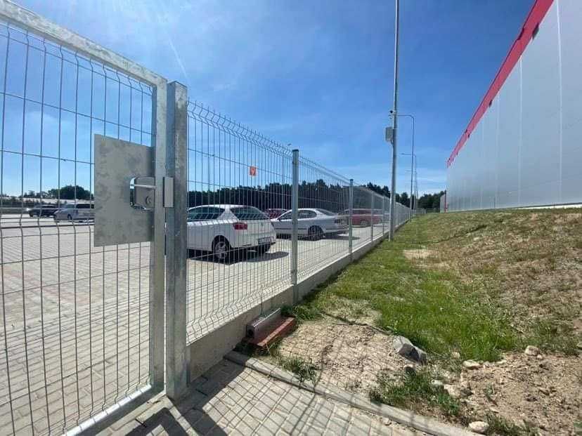Ogrodzenie Panelowe 3D 153cm FI4 Materiał Montaż Brama Furtka