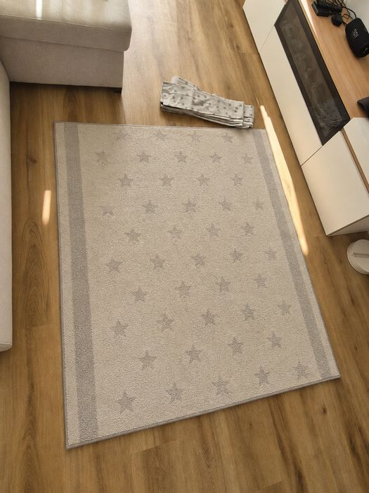 Tapete + cortinados estrela