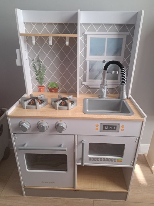 Kuchnia drewniana zabawkowa Kidkraft + akcesoria