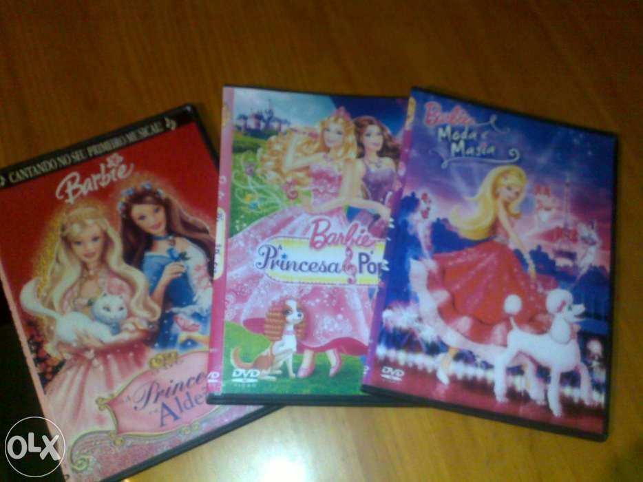 Vendo coleçao dvds barbie
