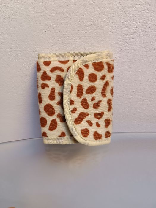 Nowy mały portfel damski portmonetka dziewczęcy panterka portfelik