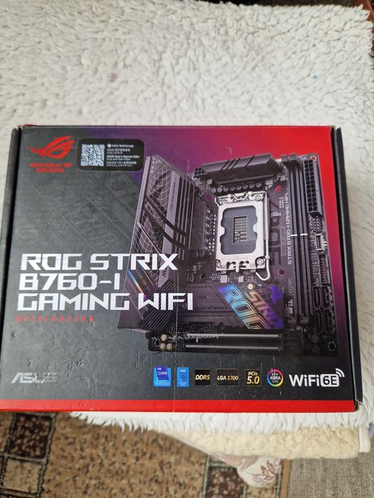 asus rog strix b760 i gaming wifi - купити комплектуючі для ПК