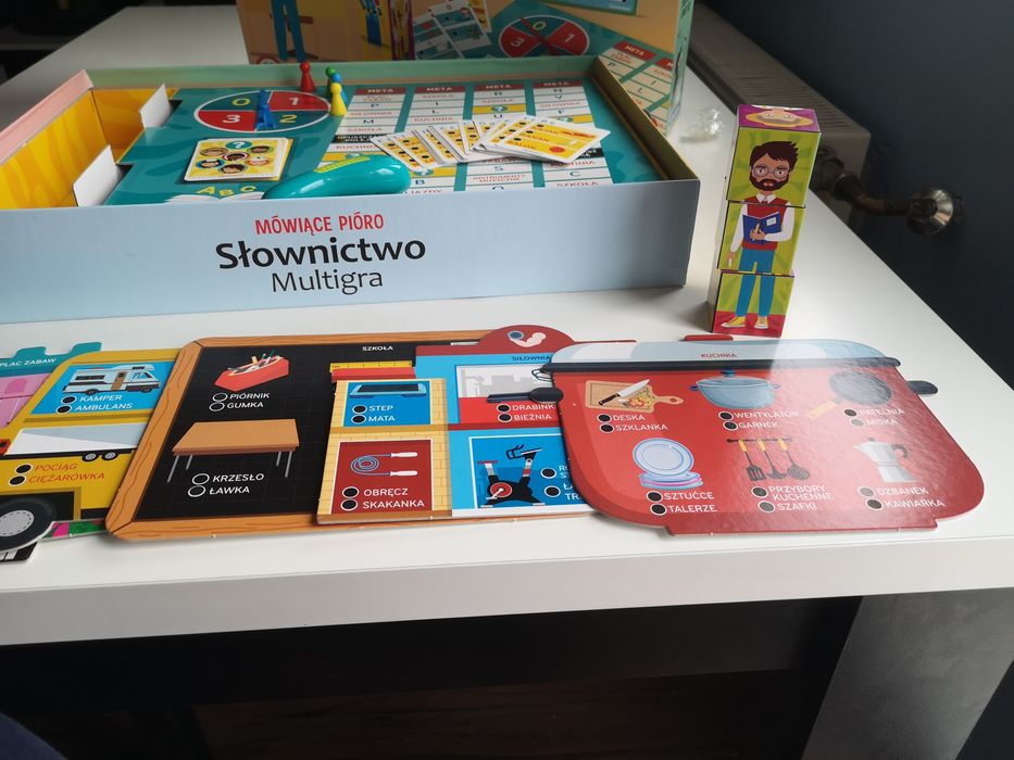 Gra mówiące pióro słownictwo multigra