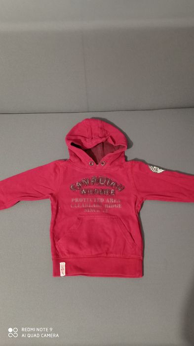 Czerwona bluza chłopięca rozm.92