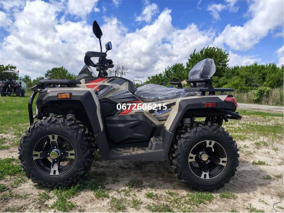 Квадроцикл COMMAN Ranger 350 EFI EPS 4х4 Коман Рейнджер доставка безкоштовна під ваш двір гарантія сервіс