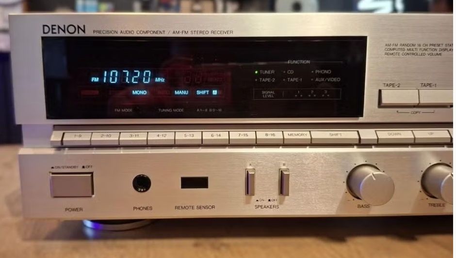 Amplificador sintonizador Denon