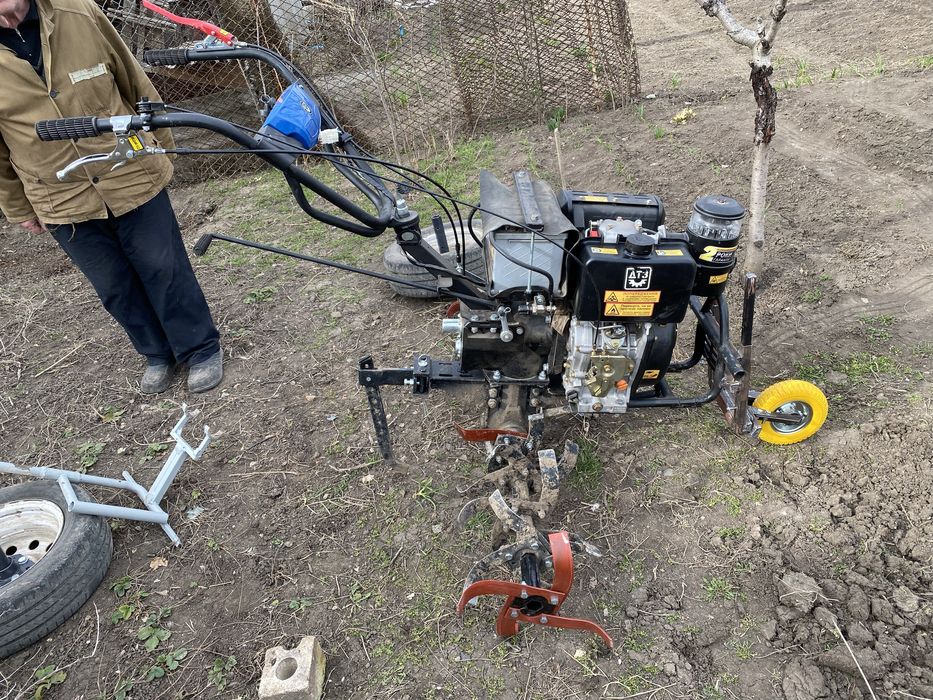 Мотоблок ДТЗ 510ДНЕ (пер. 3/1; 10к.с) дизельний з пониженою передачею