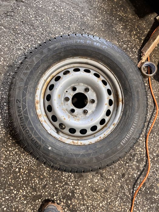 Mercedes sprinter 906 kolo zapasowe 205/75r16c