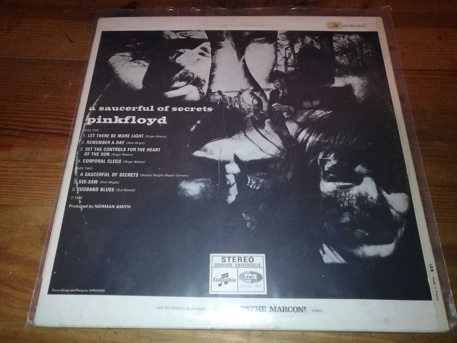 PINK FLOYD - A Saucerful Of Secrets lp