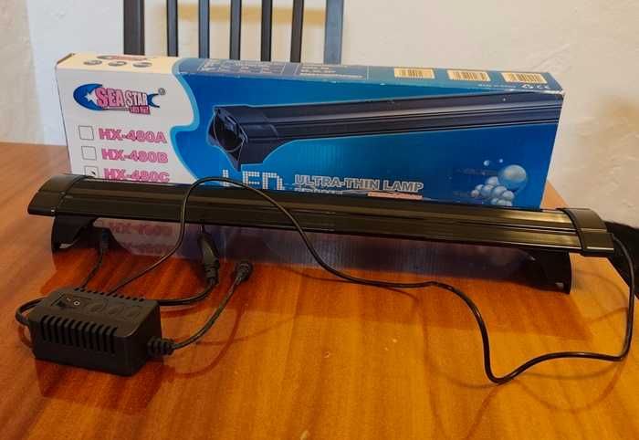 luminária/refletor para aquário