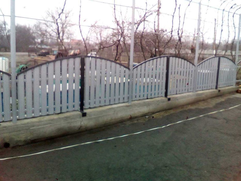 Штахетник Металевий Двухсторонній Євроштахетник