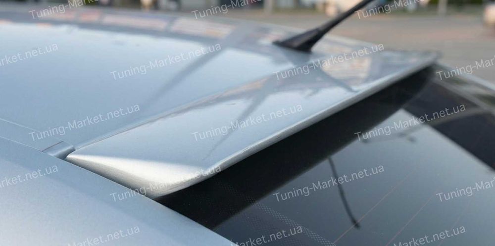 Лип спойлер на крышку багажника Opel Vectra C, Козырек на заднее стекло Опель Вектра Ц