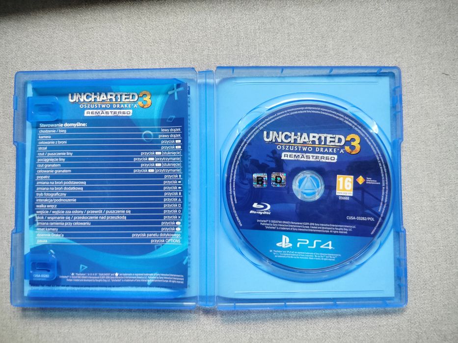 Grą Uncharted 3 ps4