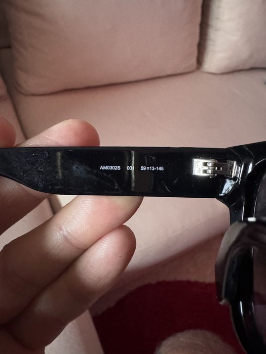 okulary przeciwsłoneczne Alexander McQueen, model AM0302S 001