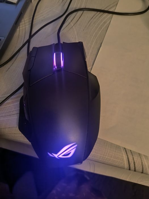 Myszka Asus Rog Spatha RGB | Bezprzewodowa / Przewodowa | Full Komplet Stan BDB