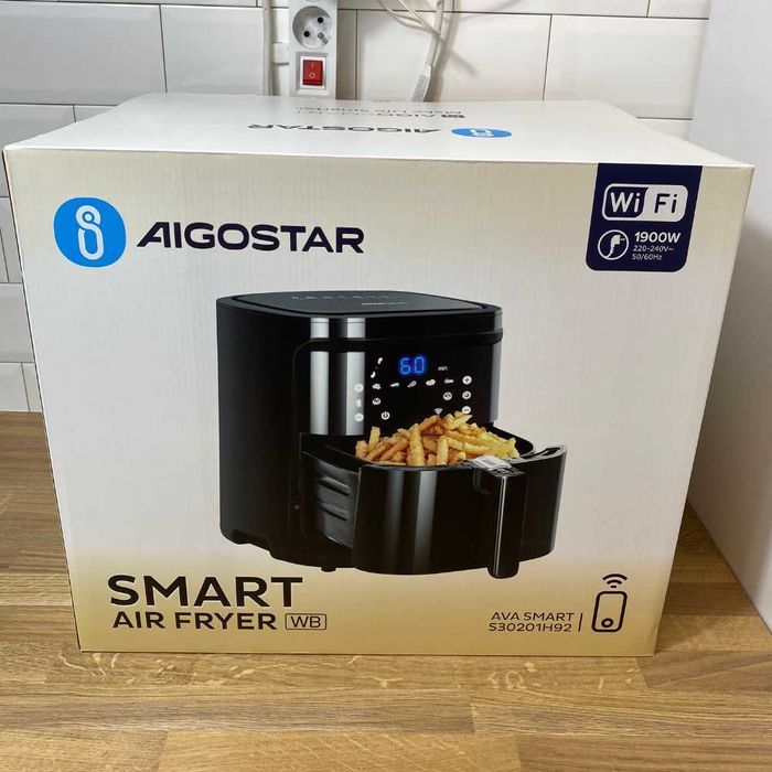 FRYTKOWNICA beztłuszczowa air fryer BARDZO DUŻA - 7l pojemności OKAZJA