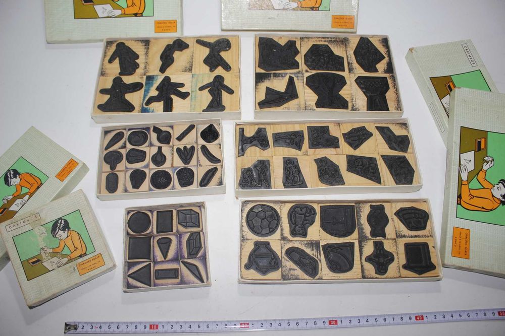 Antigos carimbos escolares - Criações Agata - Varias tematicas