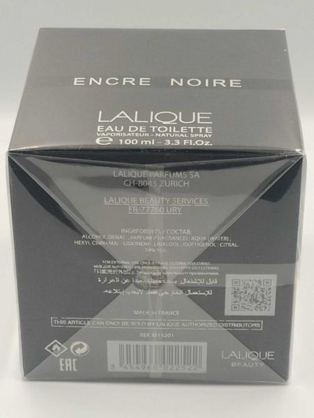 Lalique Encre Noire edt 100 мл Оригинал