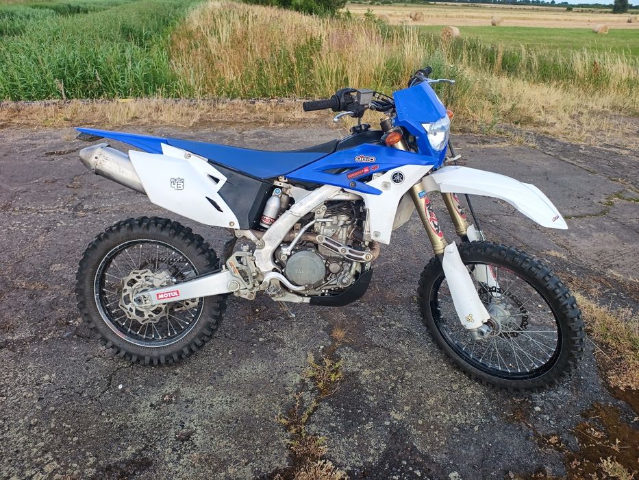 Yamaha wr 450 zarejstrowana