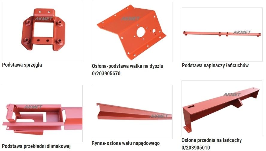 Rama do rozrzutnika niemieckiego Fortschritt T-088 nowa PRODUCENT
