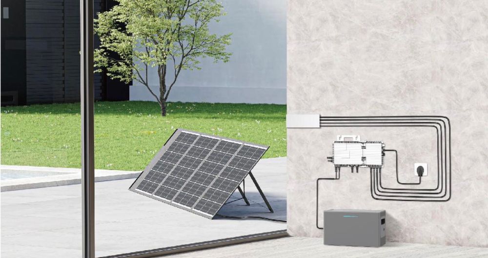 DEYE Balkonowy Magazyn Energii 2 kWh - AE-F2.0 - Plug and Play - 230V!