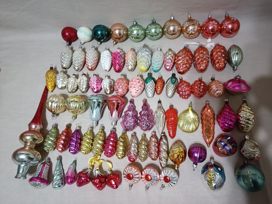 Ёлочные игрушки СССР