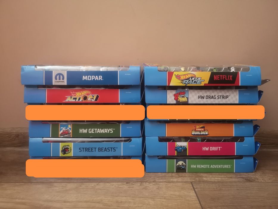 Hot wheels zestaw 5 aut