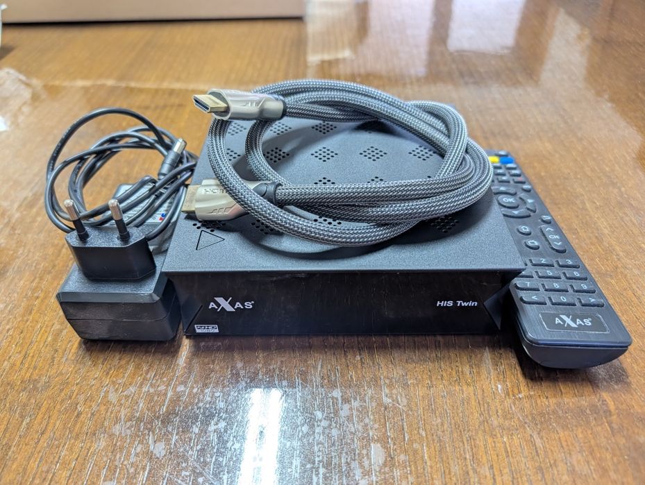 Box Axas TWIN HIS Dual Tuner