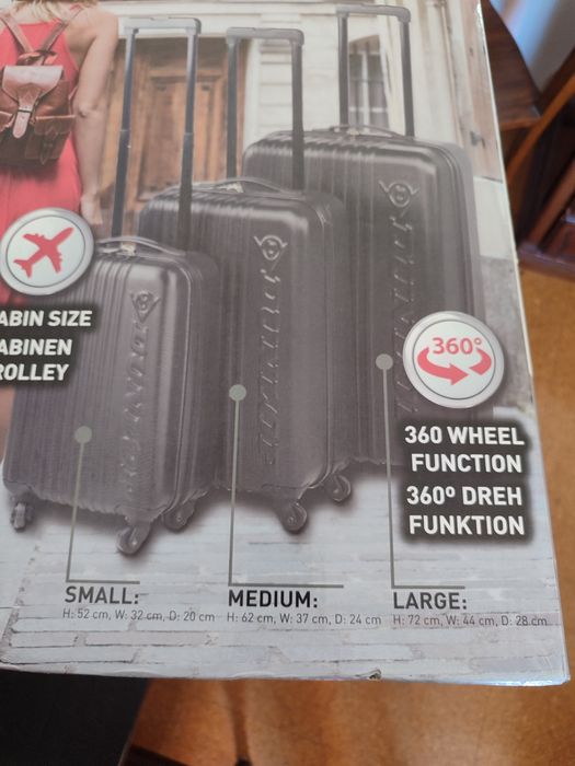3 Malas de viagem Dunlop