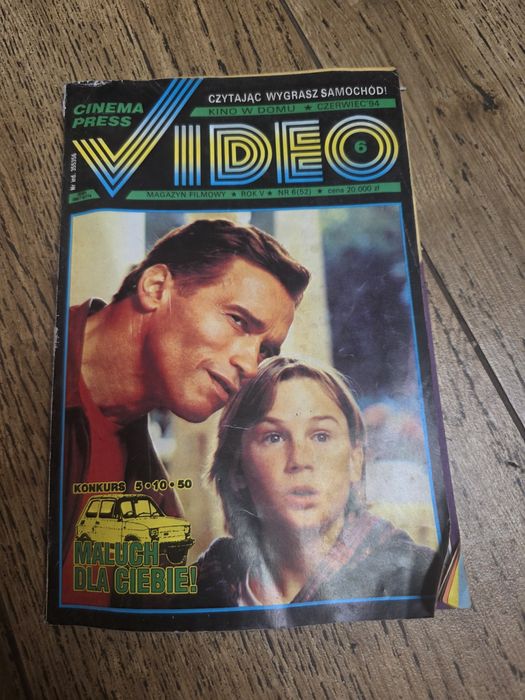 Gratka dla fanów ery VHS i kolekcjonerów pamiątek z lat 90.!