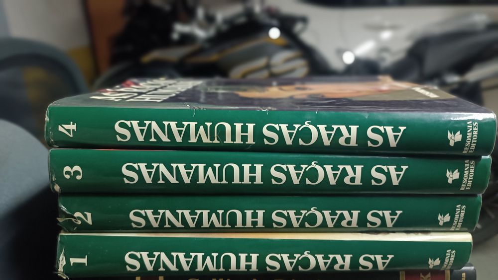 Coleção Completa – As Raças Humanas (4 Volumes) | Esomnia Editores