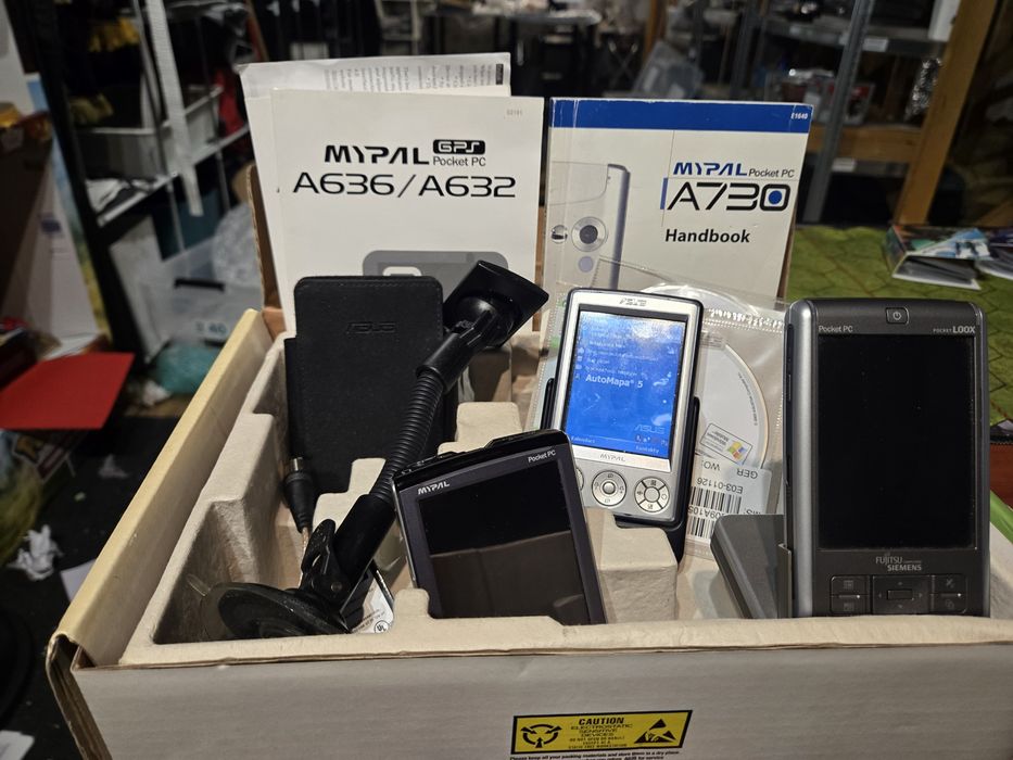 3x Palmtop Asus My pal 636, Fujitsu I my Pal A730