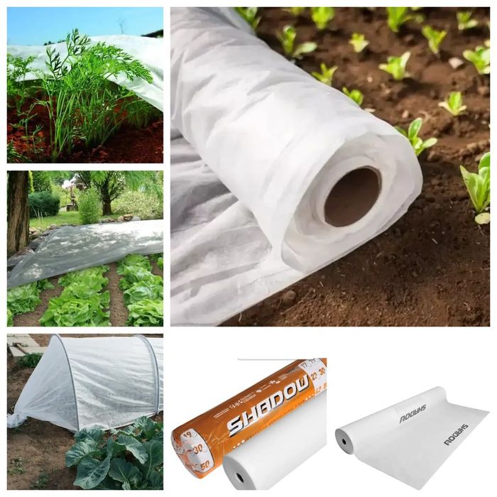 Агроволокно біле ТМ "Shadow" у рулонах та на метраж, від виробника