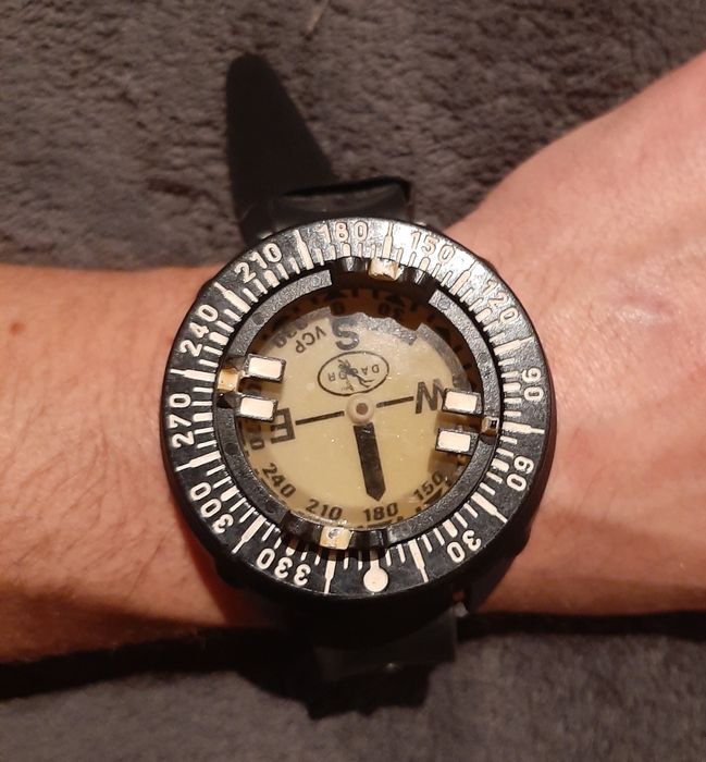 Kompas dla nurka DACOR VCP vintage do nurkowania