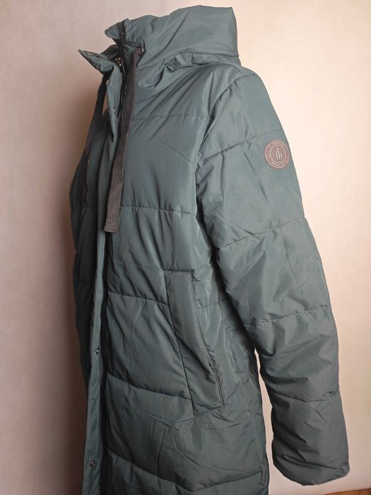 Felix Bühler długi płaszcz jeździecki z kapturem pikowana Anne L