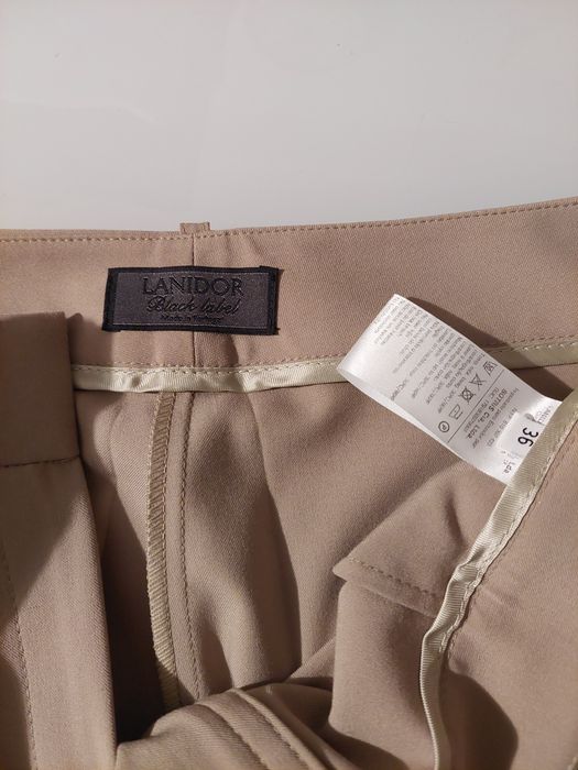 Calças Lanidor Black Label cor beje