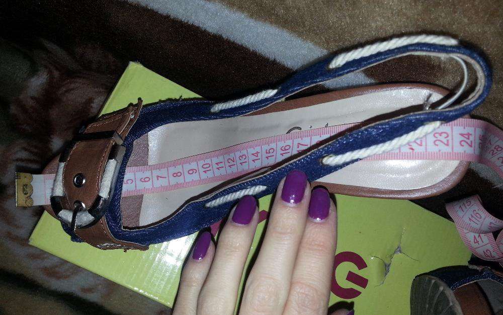 Босоножки / туфли джинсовые. Секси!