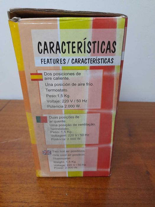 Termoventilador novo