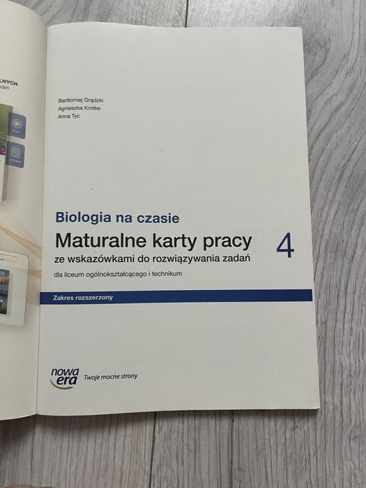 Biologia na czasie maturalne karty pracy 4