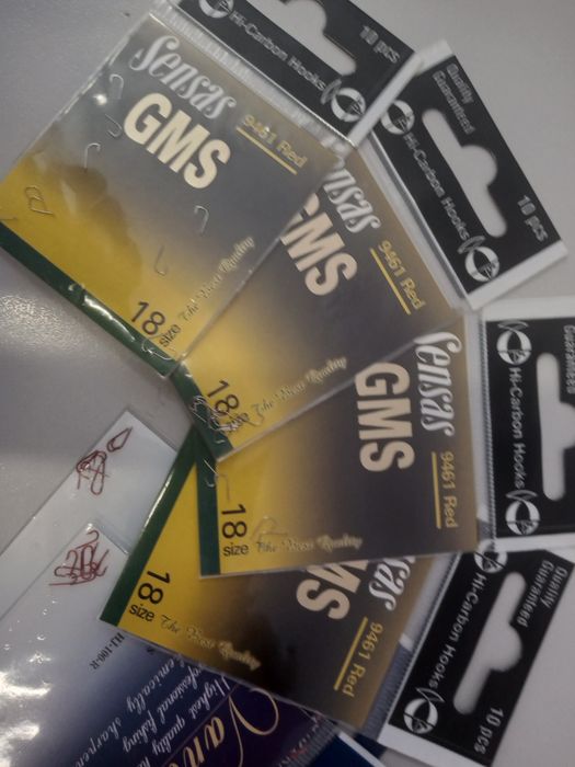 Haczyki Sensas, Drennan, Mikado - 120 sztuk.