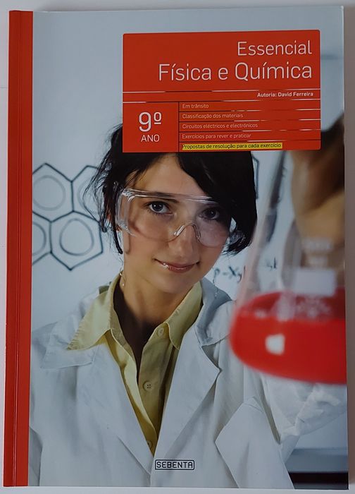 9th Grade Physics and Chemistry Support Book - Like New