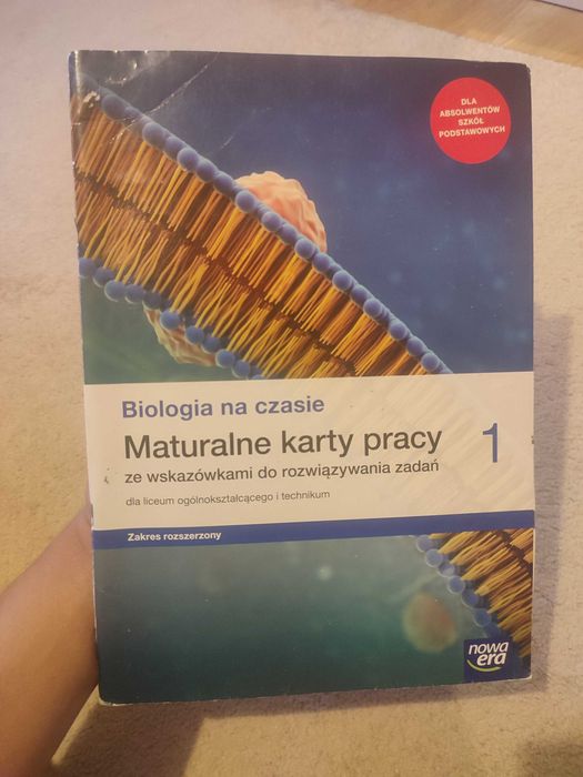 Biologia na czasie 1 maturalne karty pracy