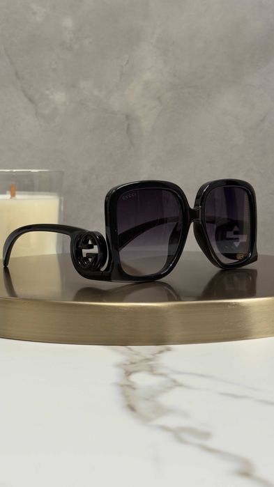 Окуляри Gucci GG1326S 001 Очки Гуччи Чорні Темна Лінза Черные оригинал