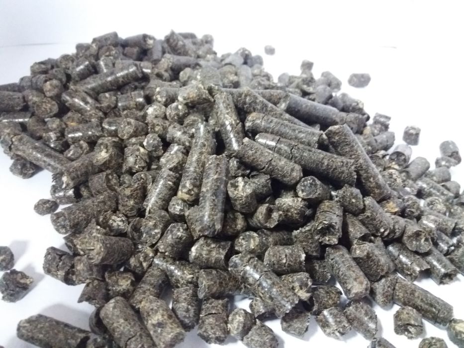 Пелета.Паливна гранула з лузги соняшника.