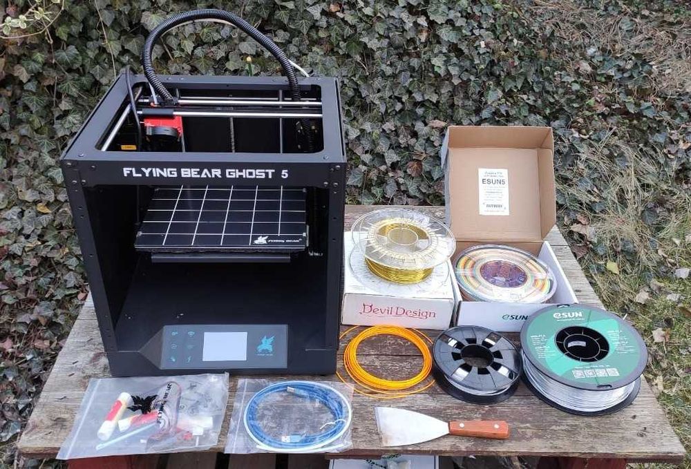 Drukarka 3D Flyingbear Ghost 5 + FILAMENT+ DODATKI