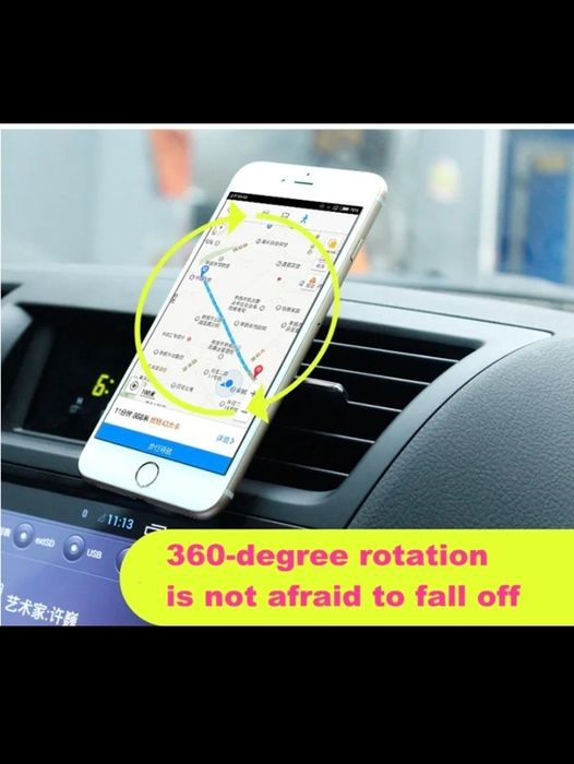 Suporte telemóvel magnético