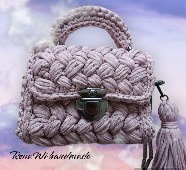 Torebka " Pufka" handmade