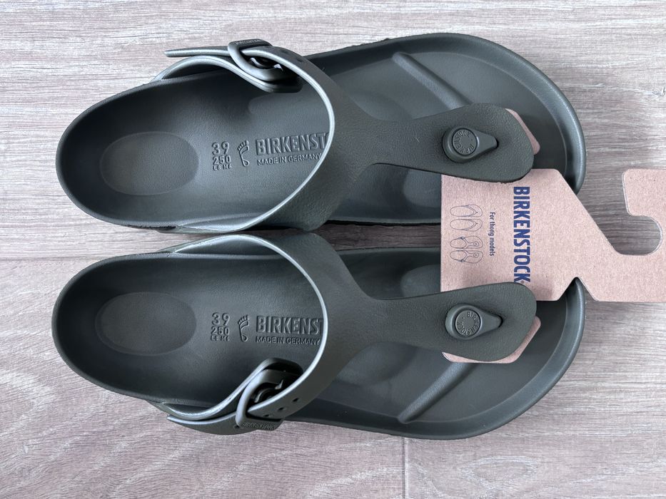 Japonki Birkenstock khaki pianka 39 NOWE