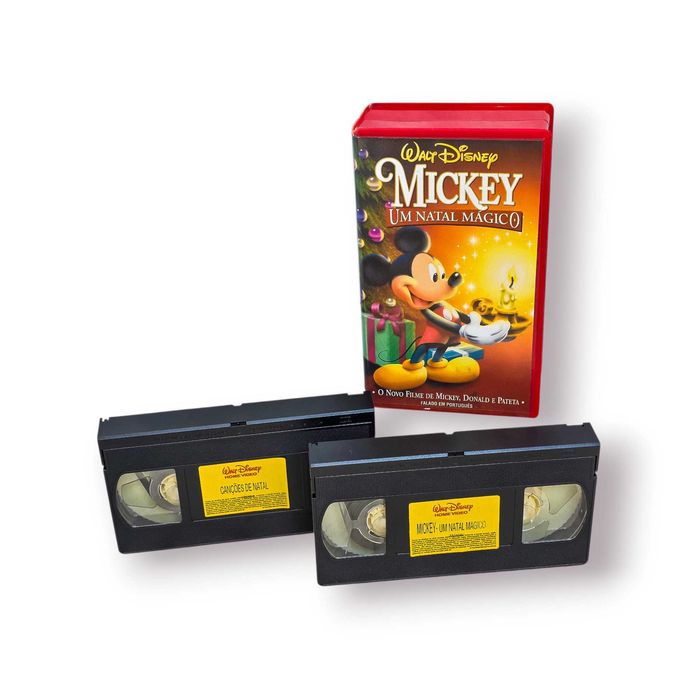 VHS Disney “Mickey – Um Natal Mágico” (Edição Portuguesa)